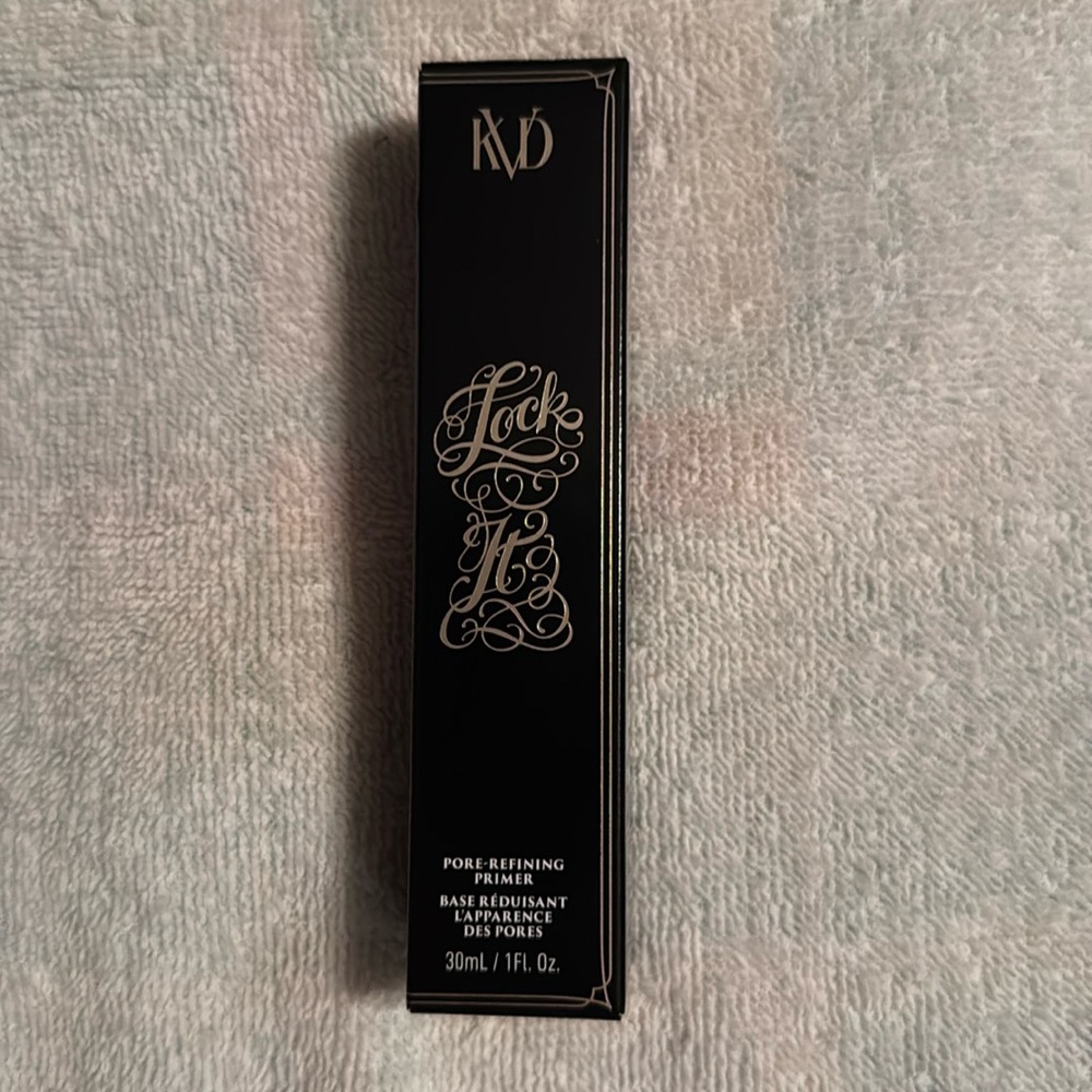 KVD Beauty Lock-It Vegan Pore-Refining Hydrating Primer with Rice Water NEW